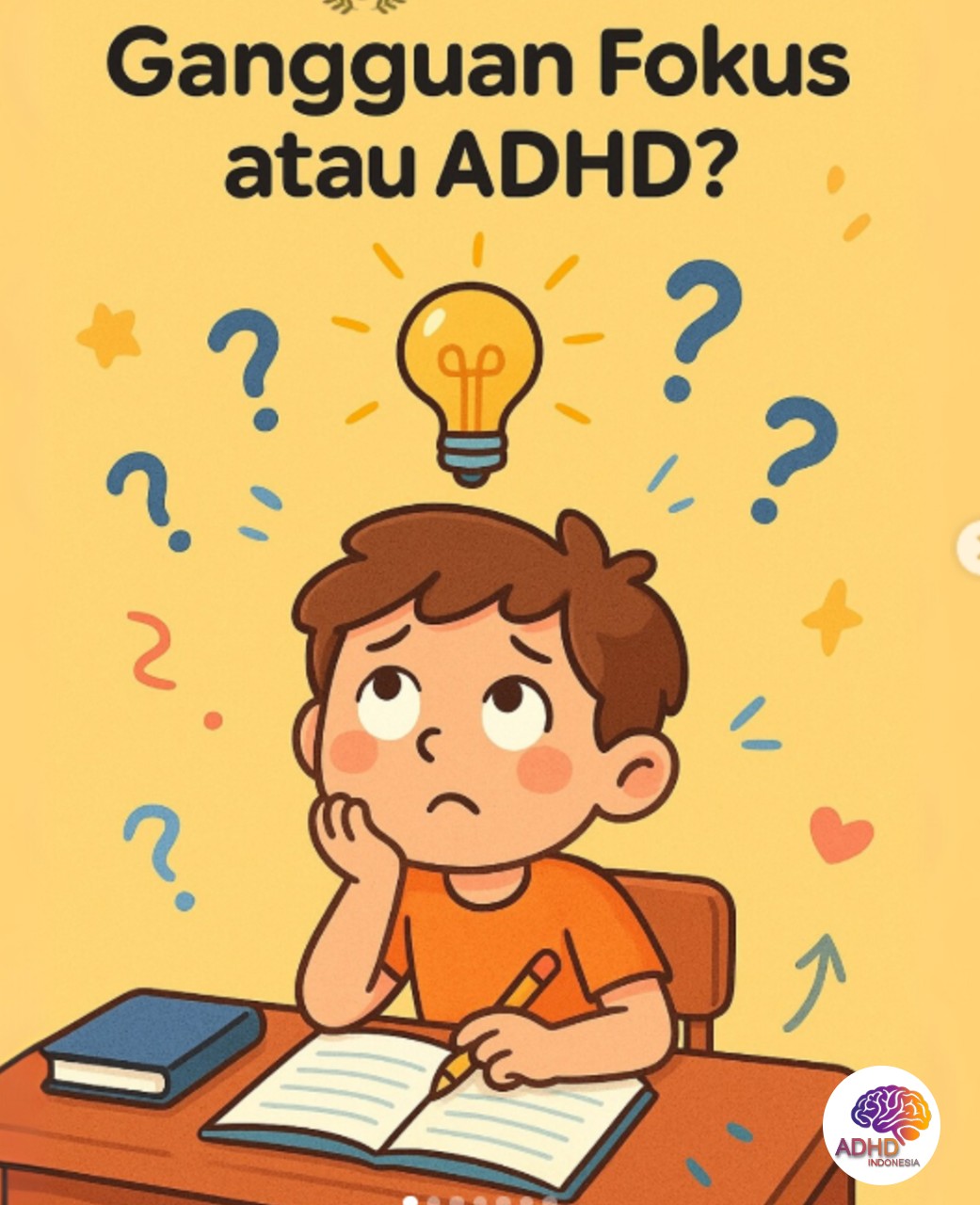 ADHD dan Kesulitan Fokus Anak: Edukasi untuk Keluarga di Kota Medan