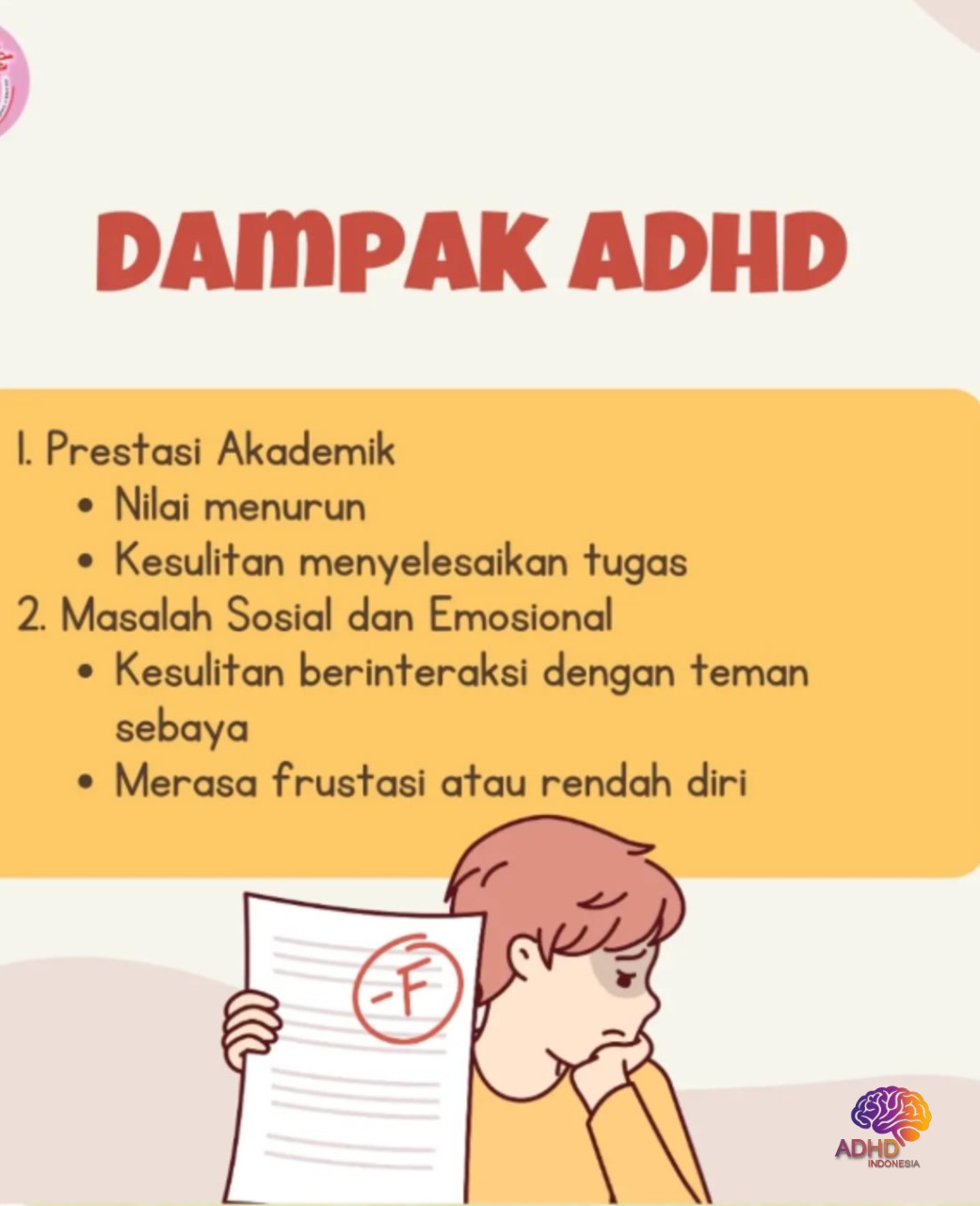 Dampak ADHD terhadap Proses Belajar Anak di Kota Medan