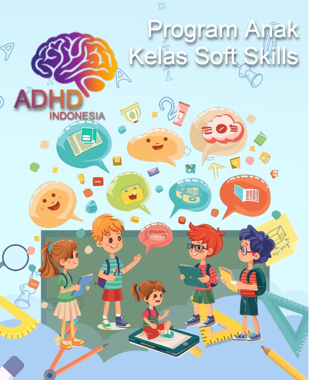 Program ADHD Indonesia Kota Medan Kelas Soft Skills Anak ADHD